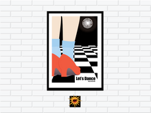 Load image into Gallery viewer, bowie let&#39;s dance poster
