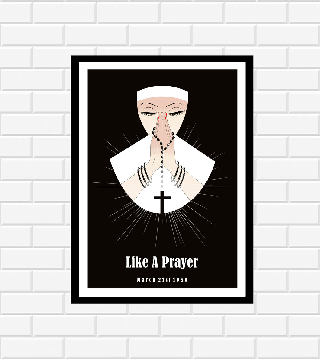 Madonna Like A Prayer Poster