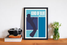 Load image into Gallery viewer, kind of blue poster
