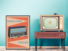 Load image into Gallery viewer, Radio Free Europe Poster
