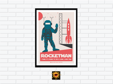 Load image into Gallery viewer, Rocket Man Poster
