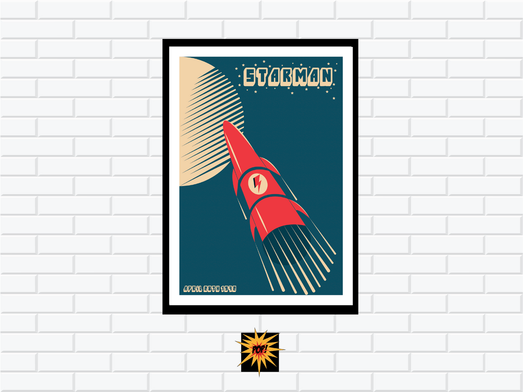 bowie starman poster