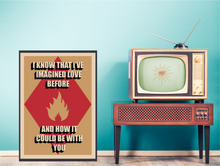 Load image into Gallery viewer, unfinished sympathy poster
