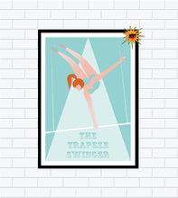 Load image into Gallery viewer, Iron And Wine Trapeze Swinger Poster

