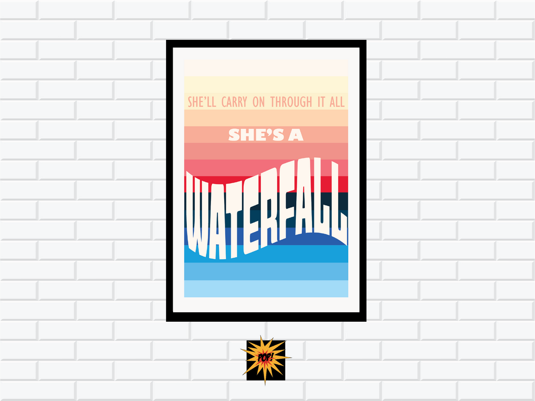 Waterfall Poster